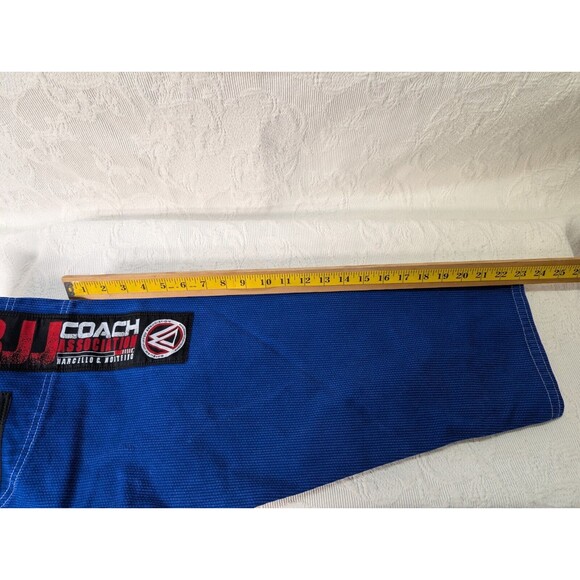 BJJ COACH ASSOCIATION OFFICIAL COMPETITION TRAINING BJJ Blue Gi UNIFORM A3 - Picture 11 of 16